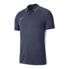 Футболка детская Nike Academy 19 Jr Polo BQ1500060, серая цена и информация | Рубашки для мальчиков | pigu.lt