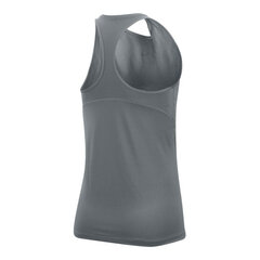 Marškinėliai moterims Nike Pro Tank All Over Mesh W AO9966084, pilki kaina ir informacija | Marškinėliai moterims | pigu.lt