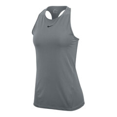 Marškinėliai moterims Nike Pro Tank All Over Mesh W AO9966084, pilki kaina ir informacija | Marškinėliai moterims | pigu.lt