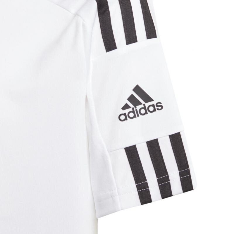 Marškinėliai vaikams Adidas Squadra 21 Jr GN5740, balti kaina ir informacija | Marškinėliai berniukams | pigu.lt