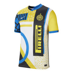 Футболка мужская Nike Inter Milan Stadium Fourth M CV8413101, желтая цена и информация | Мужские футболки | pigu.lt
