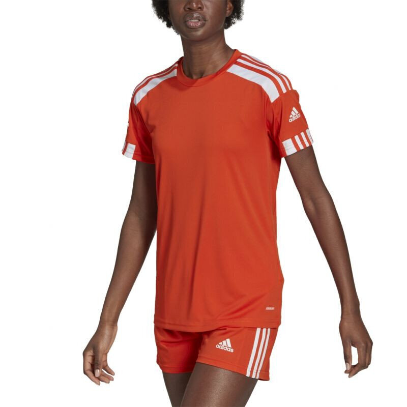 Marškinėliai moterims Adidas Squadra 21 W GN8087, oranžiniai kaina ir informacija | Marškinėliai moterims | pigu.lt