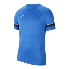Marškinėliai vaikams Nike Academy 21 Jr CW6103463, mėlyni цена и информация | Рубашки для мальчиков | pigu.lt