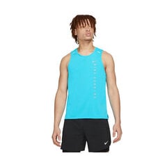 Marškinėliai vyrams Nike Miler Run Division M T Shirt DA1312447, mėlyni kaina ir informacija | Vyriški marškinėliai | pigu.lt