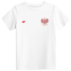 Футболка детская Fan shirt RL9 4F цена и информация | Рубашка для мальчиков | pigu.lt