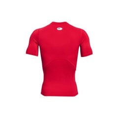 Мужская футболка Under Armor Heatgear Armor Short Sleeve M 1361518600, красная цена и информация | Мужские футболки | pigu.lt