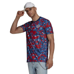 Marškinėliai vyrams Adidas FC Bayern Pre Match Shirt M GR0652, mėlyni kaina ir informacija | Vyriški marškinėliai | pigu.lt
