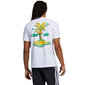 Marškinėliai vyrams Adidas Splash On Graphic M GS7198, balti kaina ir informacija | Vyriški marškinėliai | pigu.lt