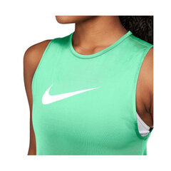 Marškinėliai moterims Nike Pro Graphic Tank W DA2238342, žali kaina ir informacija | Marškinėliai moterims | pigu.lt
