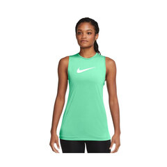 Marškinėliai moterims Nike Pro Graphic Tank W DA2238342, žali kaina ir informacija | Marškinėliai moterims | pigu.lt