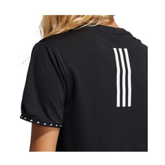 Marškinėliai moterims Adidas Badge Of Sport Necessi W GQ9412, juodi kaina ir informacija | Marškinėliai moterims | pigu.lt