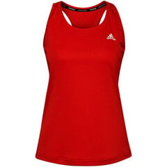 Marškinėliai moterims Adidas Primeblue Designed To Move W GS8778 Tee, raudoni kaina ir informacija | Marškinėliai moterims | pigu.lt