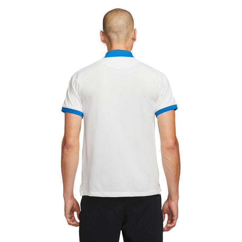 Marškinėliai vyrams Nike Inter Milan Polo M CW5306100, balti kaina ir informacija | Vyriški marškinėliai | pigu.lt