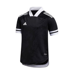 Marškinėliai vaikams Adidas Condivo 20 Jr FT7249, juodi kaina ir informacija | Marškinėliai berniukams | pigu.lt