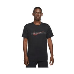 Футболка мужская Nike Pro Dri Fit M DD6883010, черная цена и информация | Футболка мужская | pigu.lt