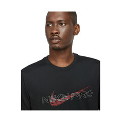 Marškinėliai vyrams Nike Pro Dri Fit M DD6883010, juodi kaina ir informacija | Vyriški marškinėliai | pigu.lt