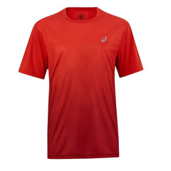 Marškinėliai vyrams Asics Kasane SS Top M 2011C014601, raudoni kaina ir informacija | Vyriški marškinėliai | pigu.lt