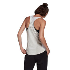 Marškinėliai moterims Adidas Essentials Linear W GL0630, pilki kaina ir informacija | Marškinėliai moterims | pigu.lt