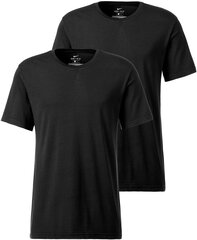 Marškinėliai vyrams Nike Everyday Cotton Stretch 2Pak T Shirt M 0000KE1010UB1, juodi S kaina ir informacija | Vyriški marškinėliai | pigu.lt