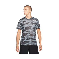 Marškinėliai vyrams Nike Dri Fit Camo M DD6886084, pilki kaina ir informacija | Vyriški marškinėliai | pigu.lt