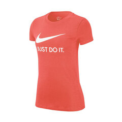 Marškinėliai moterims Nike NSW Jdi W CI1383814, oranžiniai kaina ir informacija | Marškinėliai moterims | pigu.lt