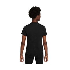 Marškinėliai moterims Nike Dri Fit One W DD0638010, juodi kaina ir informacija | Marškinėliai moterims | pigu.lt