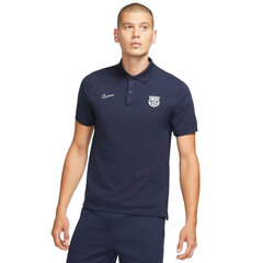 Футболка мужская Nike FC Barcelona Polo M CW5300 451, синяя цена и информация | Мужские футболки | pigu.lt