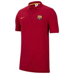 Marškinėliai vyrams Nike FC Barcelona Polo M DB4562 620, raudoni цена и информация | Мужские футболки | pigu.lt