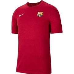 Marškinėliai vyrams Nike FC Barcelona Strike Short Sleeve Soccer Top CW1845 621, raudoni kaina ir informacija | Vyriški marškinėliai | pigu.lt