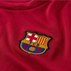 Marškinėliai vyrams Nike FC Barcelona Strike Short Sleeve Soccer Top CW1845 621, raudoni kaina ir informacija | Vyriški marškinėliai | pigu.lt