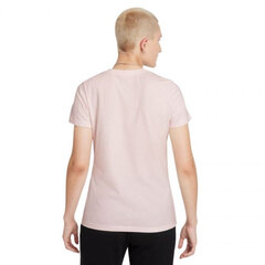 Футболка женская Nike Tee Futura W DJ1820 640, розовая цена и информация | Женские футболки | pigu.lt