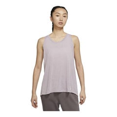 Marškinėliai moterims Nike Yoga Dri Fit W DD5594501, violetiniai kaina ir informacija | Marškinėliai moterims | pigu.lt