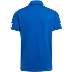 Футболка спортивная для мальчиков Adidas Squadra 21 Polo Jr GP6425, синяя цена и информация | Рубашка для мальчиков | pigu.lt
