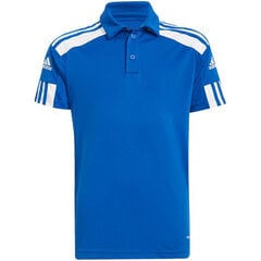 Футболка спортивная для мальчиков Adidas Squadra 21 Polo Jr GP6425, синяя цена и информация | Рубашка для мальчиков | pigu.lt