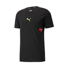 Marškinėliai vyrams Puma Fussball Street T Shirt M 65759103, juodi цена и информация | Мужские футболки | pigu.lt