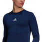 Marškinėliai vyrams Adidas Compression Long Sleeve Tee M GU7338, mėlyni kaina ir informacija | Vyriški marškinėliai | pigu.lt