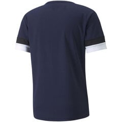 Футболка мужская Puma Team Rise Jersey Peacoat M 704932 06, синяя цена и информация | Мужские футболки | pigu.lt