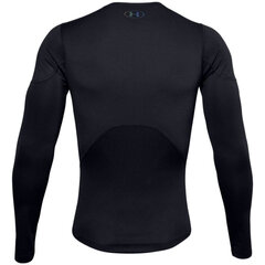 Marškinėliai vyrams Under Armor Rush Heatgear 20 Compression Long Sleeve M 1358233001, juodi kaina ir informacija | Vyriški marškinėliai | pigu.lt