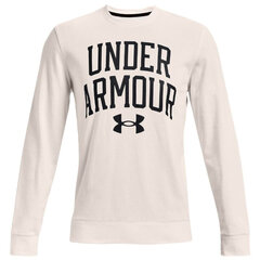 Marškinėliai vyrams Under Armor Rival Terry Crew T Shirt M 1361561112, balti kaina ir informacija | Vyriški marškinėliai | pigu.lt