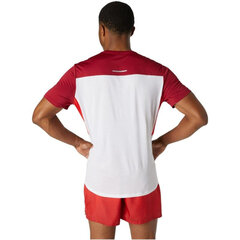 Футболка мужская Asics Race SS Top Tee M 2011A781107, белая цена и информация | Мужская спортивная одежда | pigu.lt