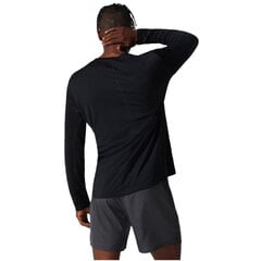 Marškinėliai vyrams Asics Core LS Top M 2011C340001, juodi kaina ir informacija | Vyriški marškinėliai | pigu.lt