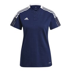 Marškinėliai vyrams Adidas Tiro 21 Polo M GK9674, mėlyni kaina ir informacija | Vyriški marškinėliai | pigu.lt