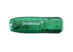 USB накопитель Intenso 3502460 8ГБ, зеленый