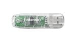 USB2 накопитель памяти Intenso 3502480, 32 ГБ, прозрачный