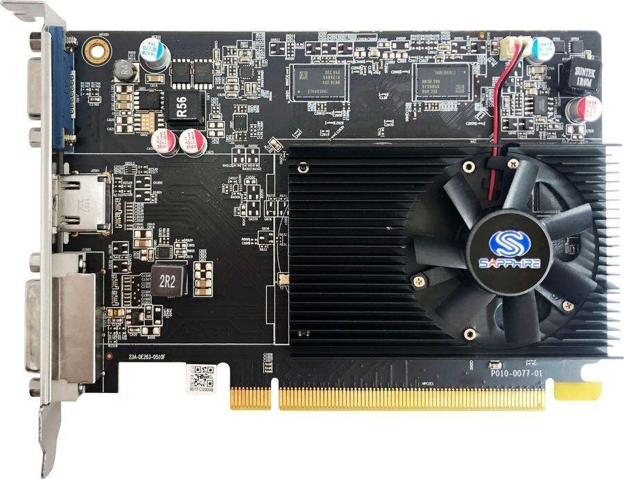 VGA PCIE16 R7 240 4GB GDDR3 / 11216-35-20G SMALL SAPPHIRE kaina ir informacija | Vaizdo plokštės (GPU) | pigu.lt