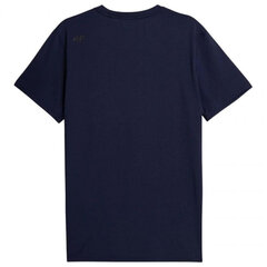 Marškinėliai vyrams 4F M NOSH4 TSMF351 31S, mėlyni kaina ir informacija | Vyriški marškinėliai | pigu.lt