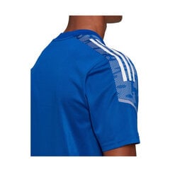 Marškinėliai vyrams Adidas Condivo 21 Training M, mėlyni цена и информация | Мужская спортивная одежда | pigu.lt