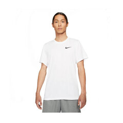 Marškinėliai vyrams Nike Dri Fit Superset M CZ1219100, balti kaina ir informacija | Vyriški marškinėliai | pigu.lt