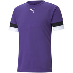 Мужская спортивная футболка Puma teamRise Jersey M 704932 10, фиолетовая цена и информация | Мужские футболки | pigu.lt