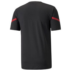 Sportiniai marškinėliai vyrams Puma AC Milan Prematch T-shirt M 764442 05, juodi kaina ir informacija | Vyriški marškinėliai | pigu.lt